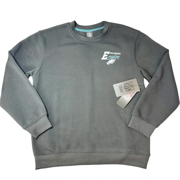 Philadelphia Eagles Crewneck Sweatshirt Youth 14-16 - Picture 3 of 11